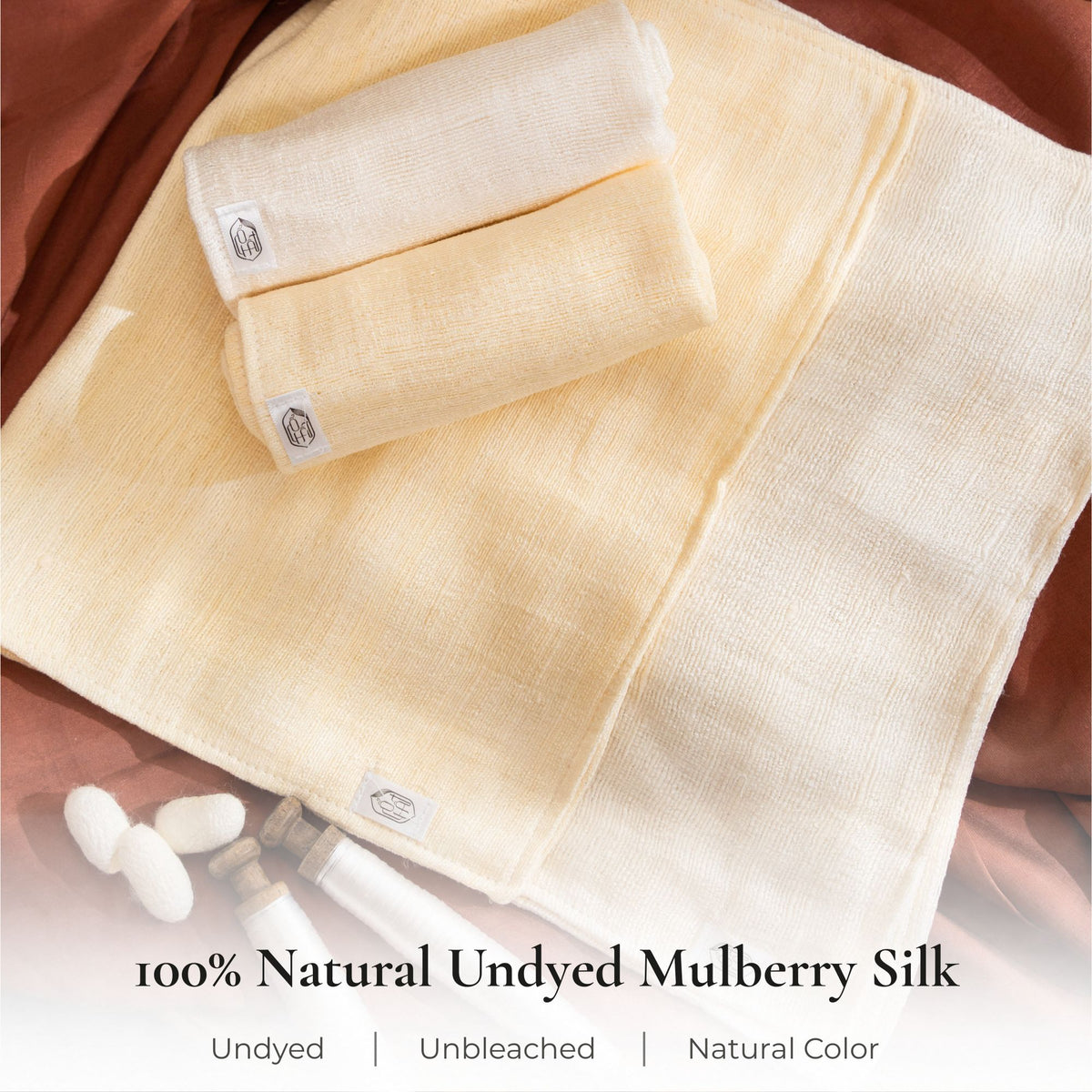 Silk Face Cloth 4-Pack
