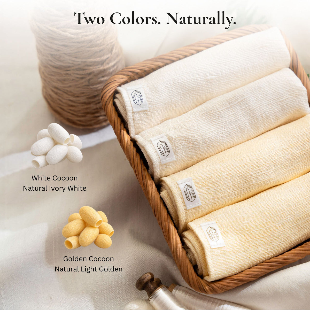 Silk Face Cloth 4-Pack