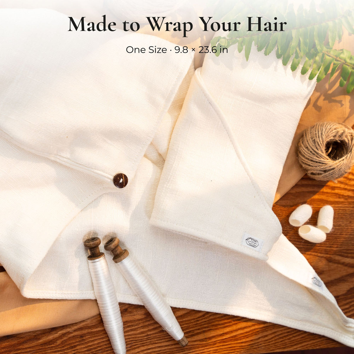 Silk Hair Towel