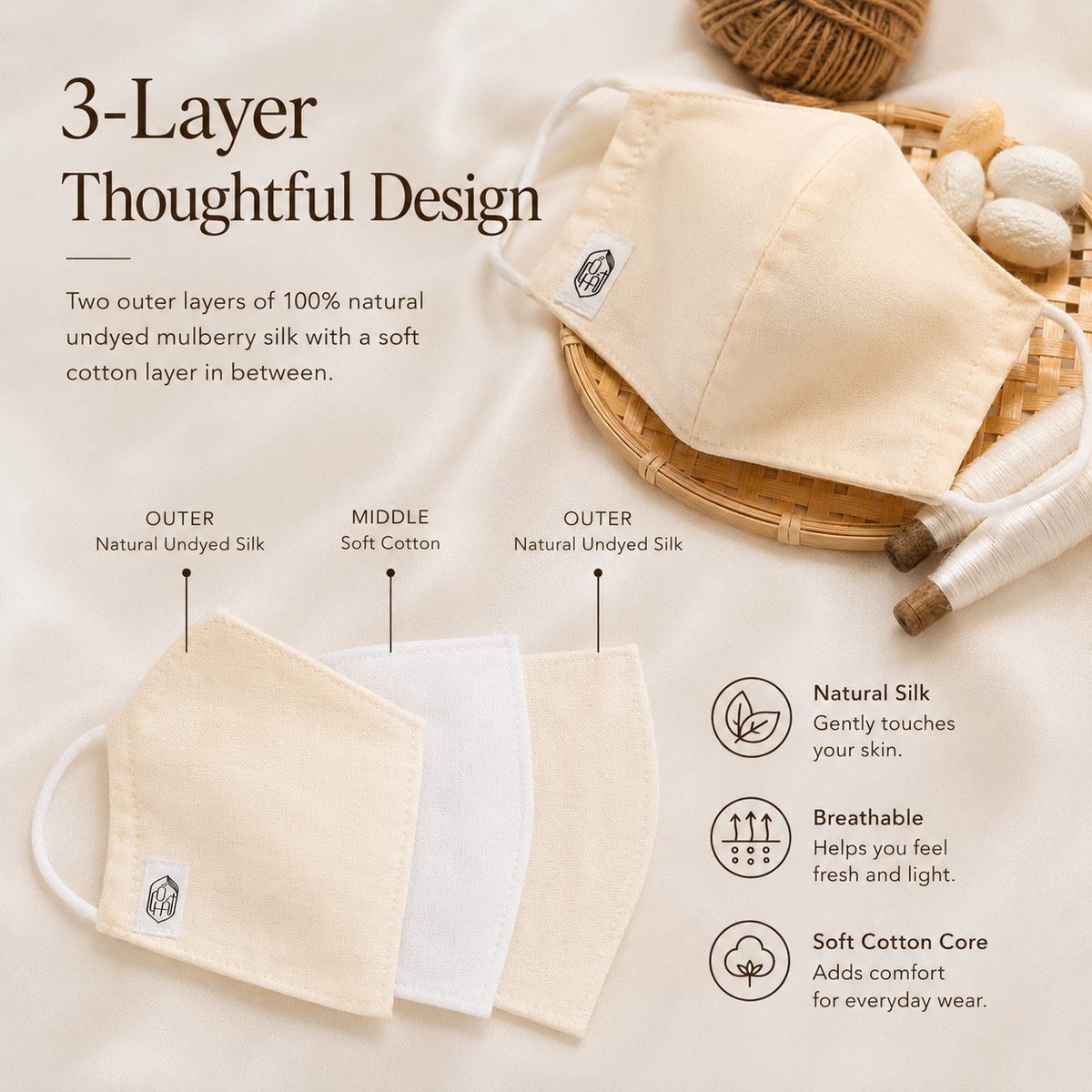 Silk Face Mask