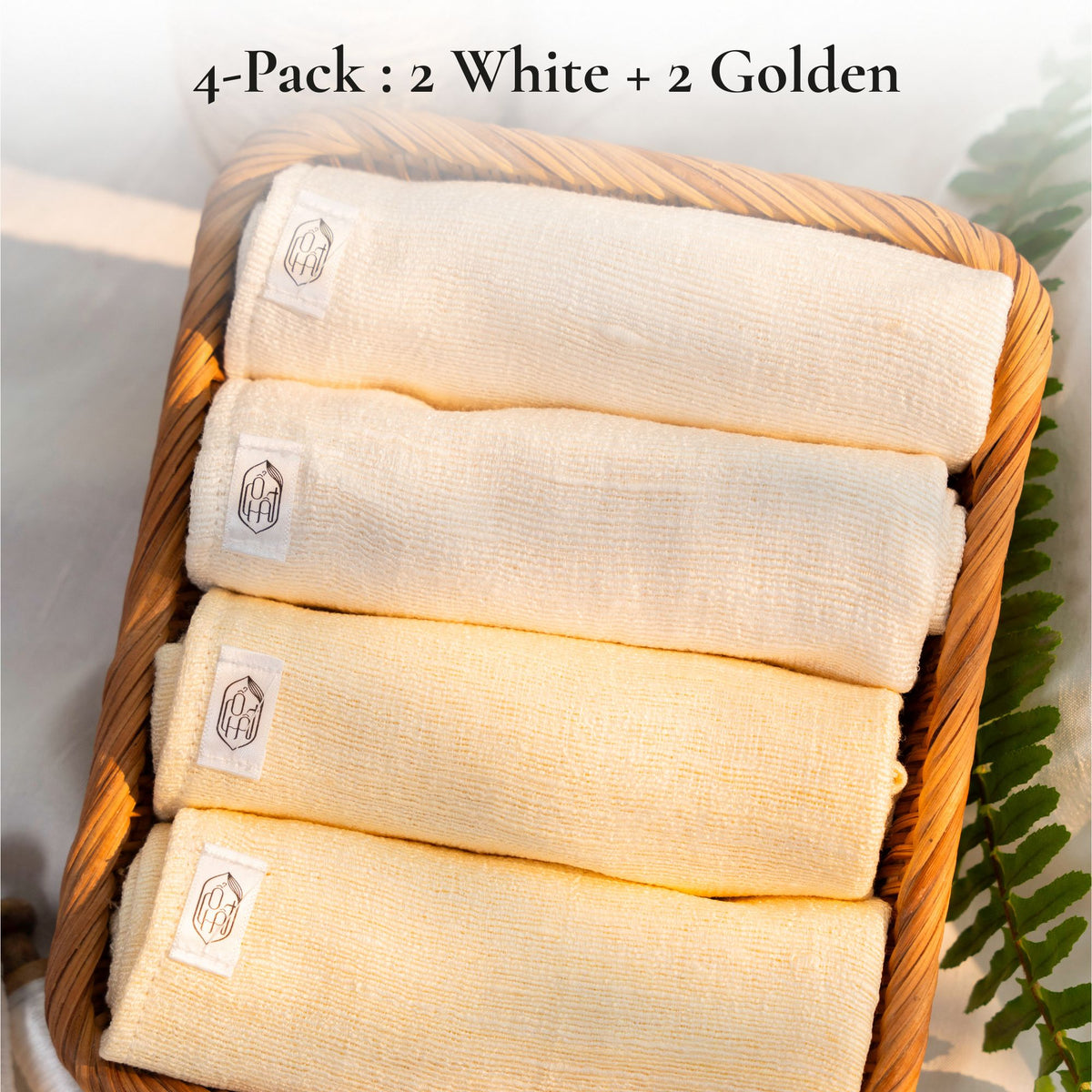 Silk Face Cloth 4-Pack