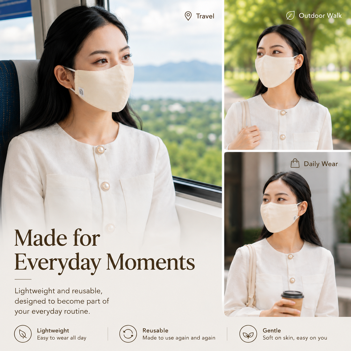 Silk Face Mask